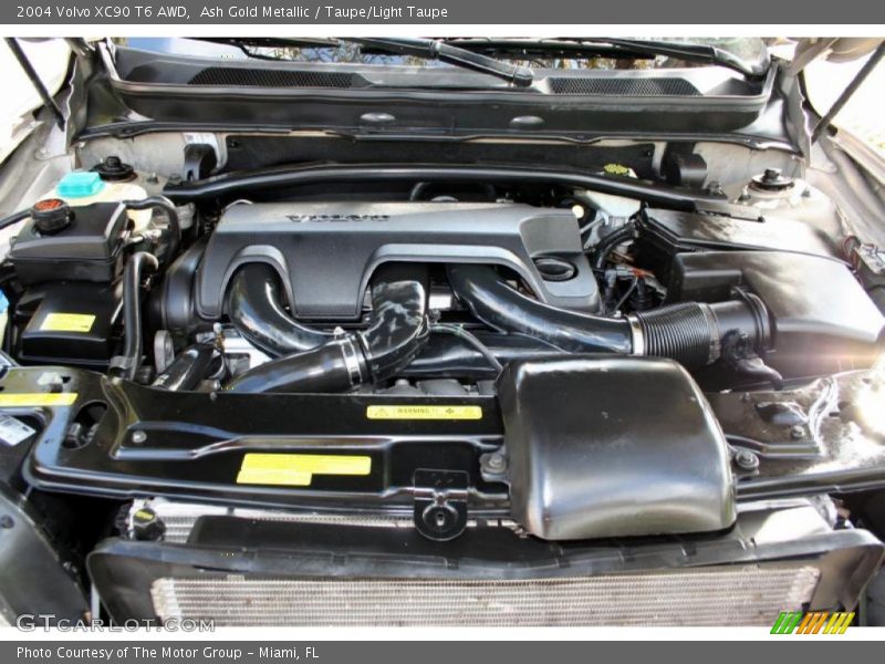 Ash Gold Metallic / Taupe/Light Taupe 2004 Volvo XC90 T6 AWD