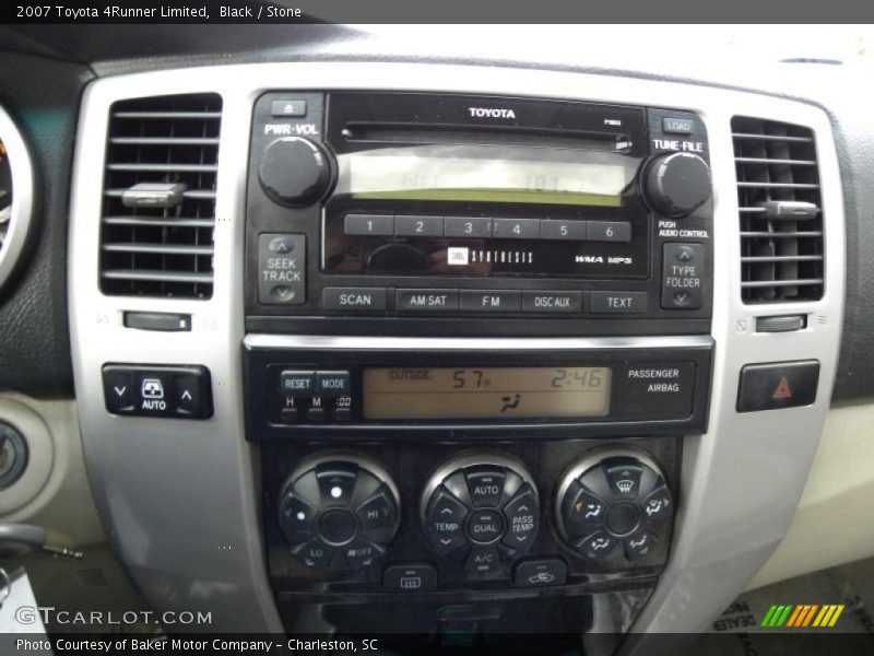 Controls of 2007 4Runner Limited
