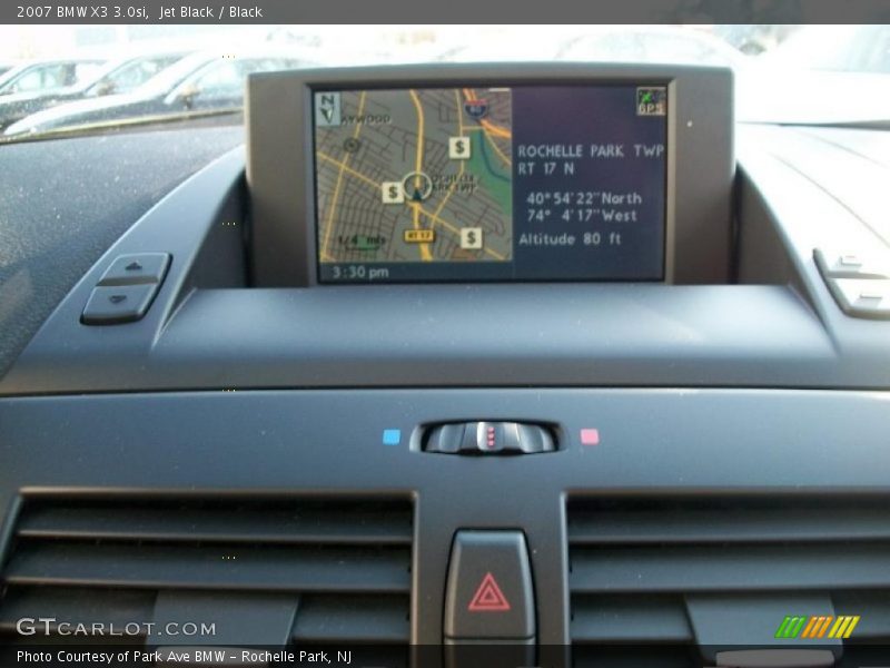 Jet Black / Black 2007 BMW X3 3.0si