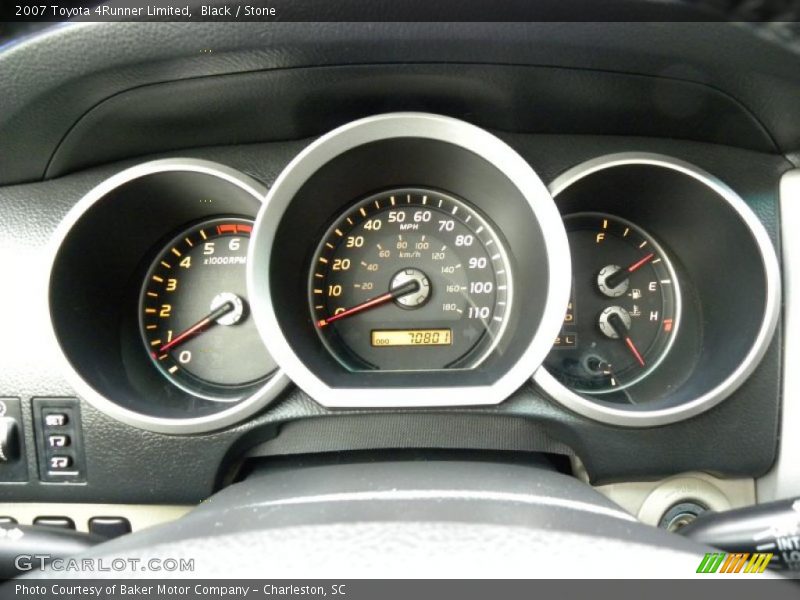  2007 4Runner Limited Limited Gauges