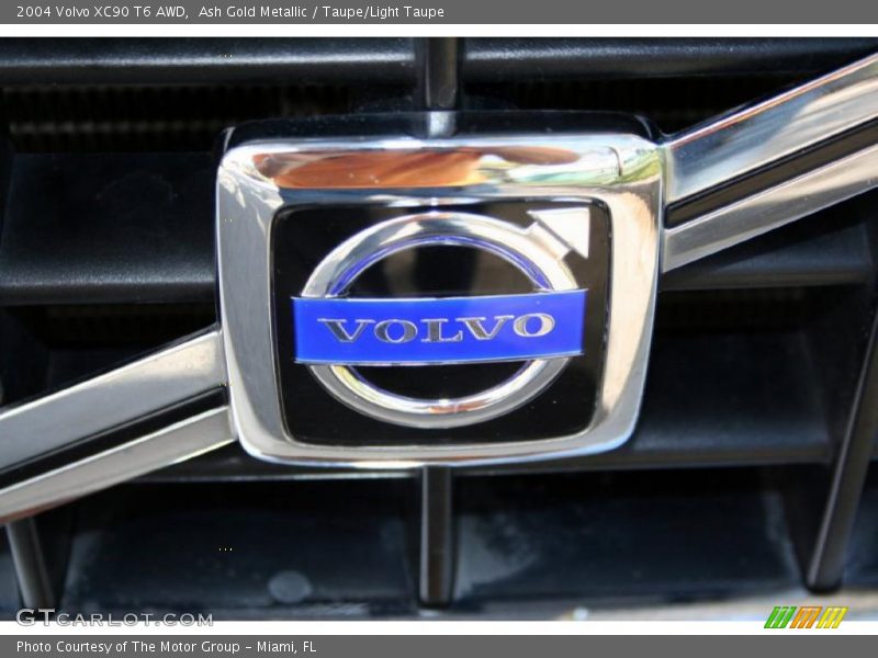 Ash Gold Metallic / Taupe/Light Taupe 2004 Volvo XC90 T6 AWD
