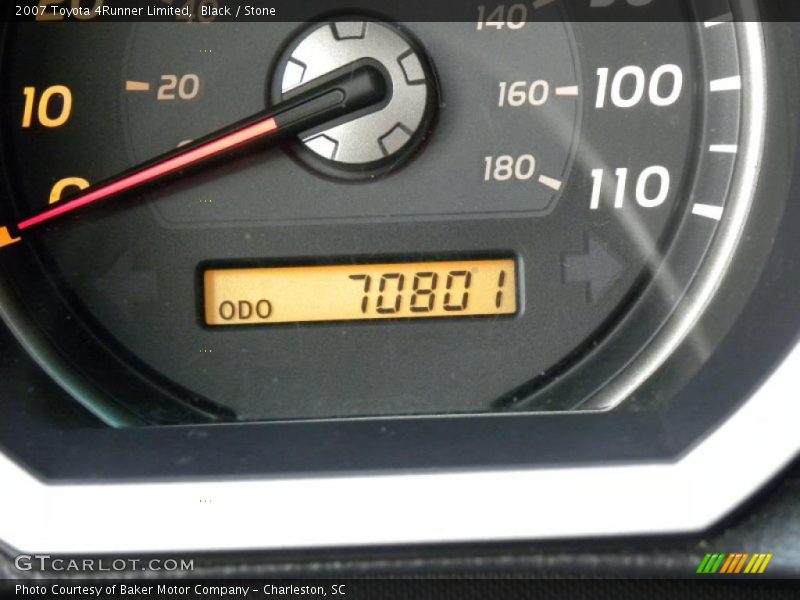 Black / Stone 2007 Toyota 4Runner Limited