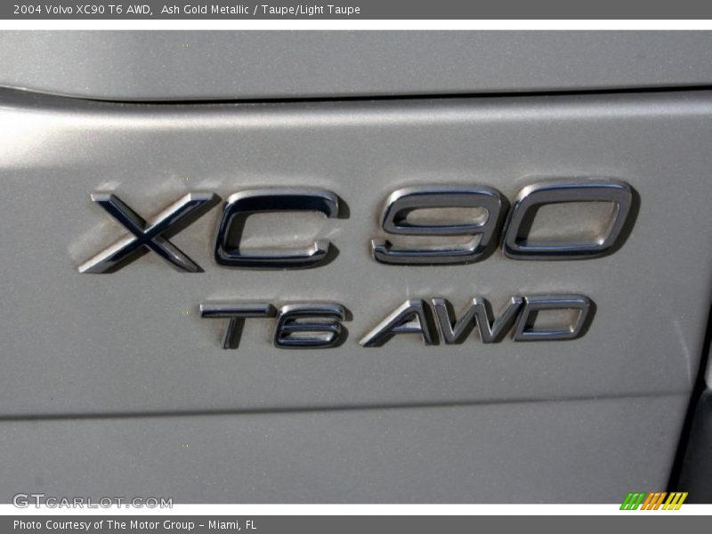 Ash Gold Metallic / Taupe/Light Taupe 2004 Volvo XC90 T6 AWD