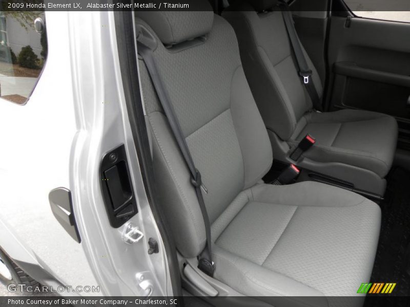 Alabaster Silver Metallic / Titanium 2009 Honda Element LX