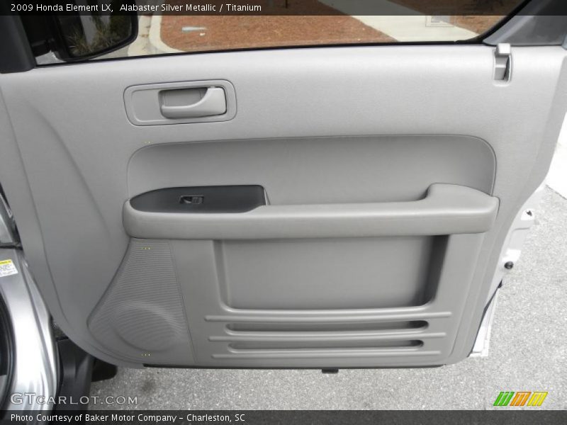 Alabaster Silver Metallic / Titanium 2009 Honda Element LX