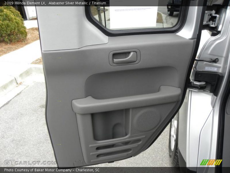 Alabaster Silver Metallic / Titanium 2009 Honda Element LX