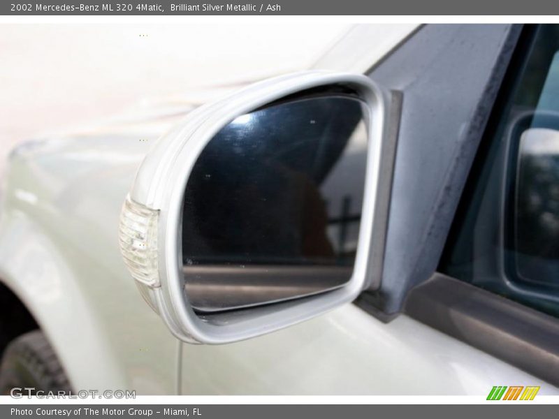 Brilliant Silver Metallic / Ash 2002 Mercedes-Benz ML 320 4Matic