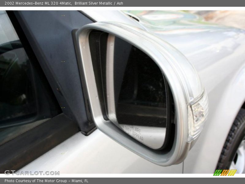 Brilliant Silver Metallic / Ash 2002 Mercedes-Benz ML 320 4Matic