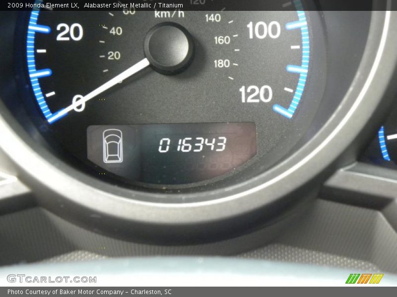 Alabaster Silver Metallic / Titanium 2009 Honda Element LX