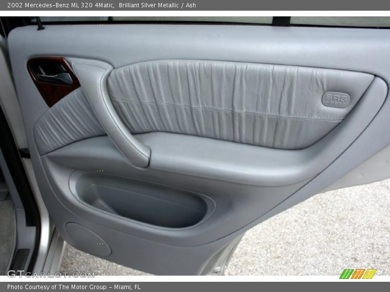 Brilliant Silver Metallic / Ash 2002 Mercedes-Benz ML 320 4Matic
