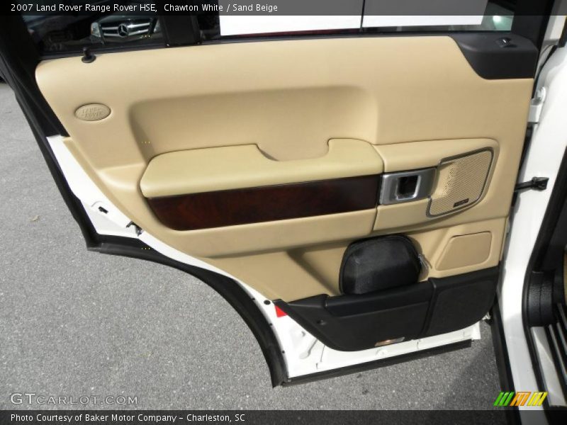 Chawton White / Sand Beige 2007 Land Rover Range Rover HSE