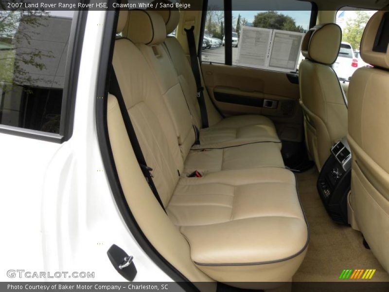 Chawton White / Sand Beige 2007 Land Rover Range Rover HSE
