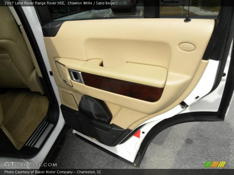 Chawton White / Sand Beige 2007 Land Rover Range Rover HSE