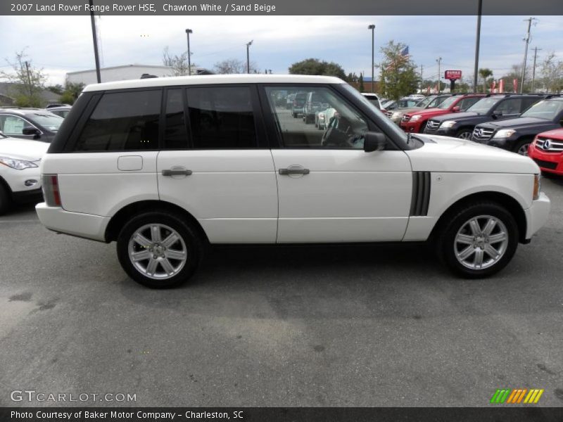 Chawton White / Sand Beige 2007 Land Rover Range Rover HSE