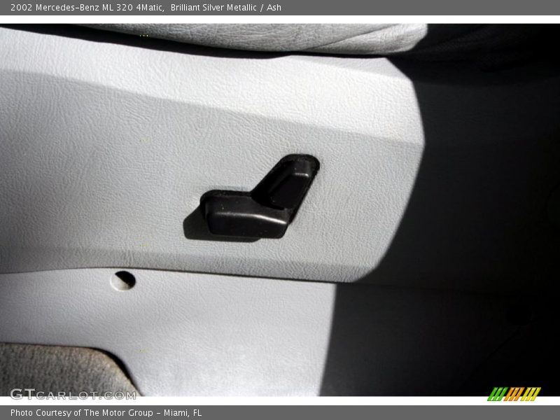 Brilliant Silver Metallic / Ash 2002 Mercedes-Benz ML 320 4Matic