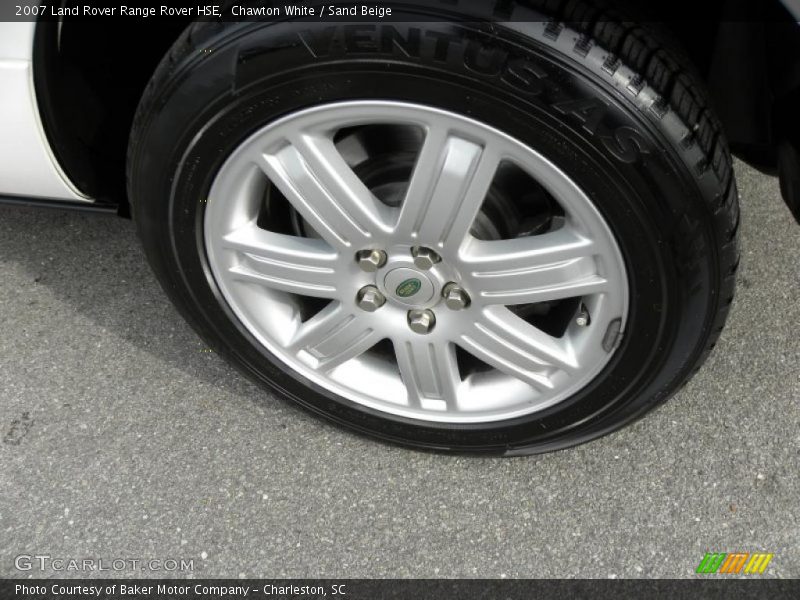 Chawton White / Sand Beige 2007 Land Rover Range Rover HSE