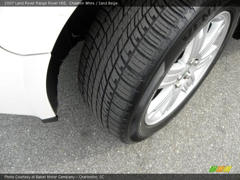 Chawton White / Sand Beige 2007 Land Rover Range Rover HSE