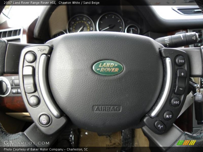 Chawton White / Sand Beige 2007 Land Rover Range Rover HSE