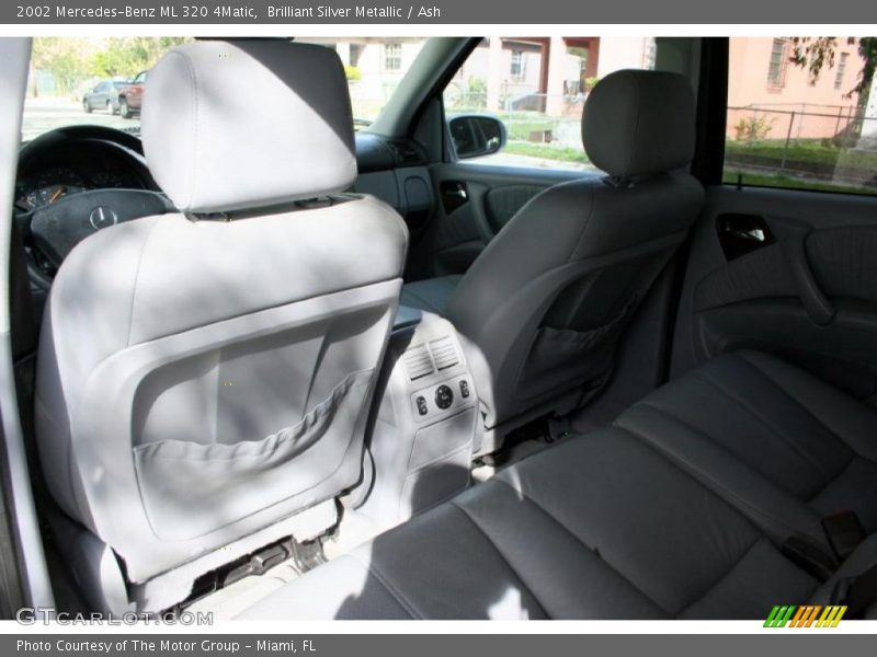 Brilliant Silver Metallic / Ash 2002 Mercedes-Benz ML 320 4Matic