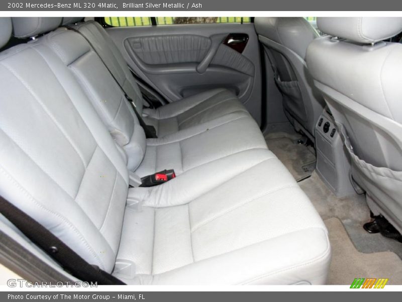 Brilliant Silver Metallic / Ash 2002 Mercedes-Benz ML 320 4Matic