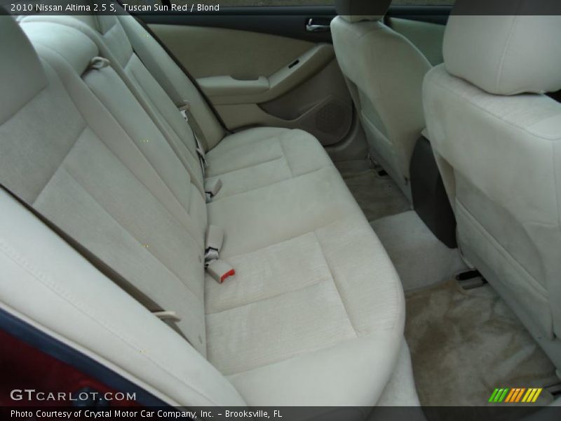 Tuscan Sun Red / Blond 2010 Nissan Altima 2.5 S