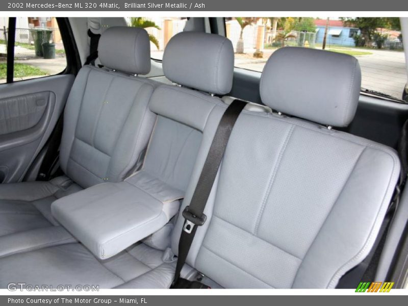 Brilliant Silver Metallic / Ash 2002 Mercedes-Benz ML 320 4Matic