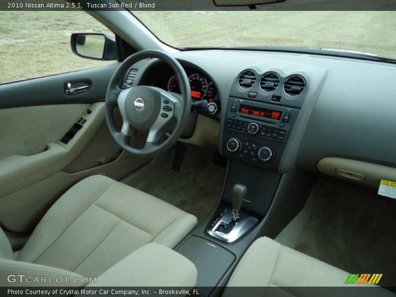 Tuscan Sun Red / Blond 2010 Nissan Altima 2.5 S