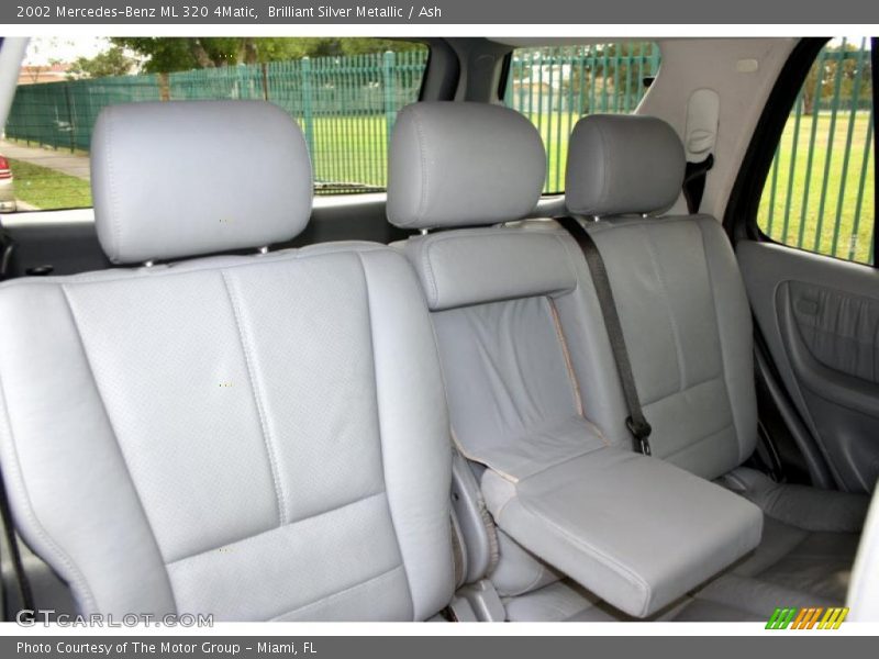 Brilliant Silver Metallic / Ash 2002 Mercedes-Benz ML 320 4Matic