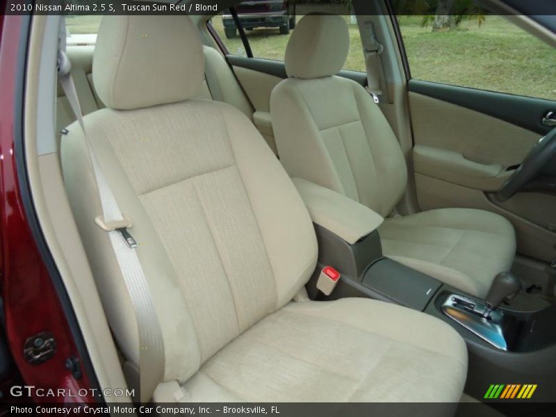Tuscan Sun Red / Blond 2010 Nissan Altima 2.5 S