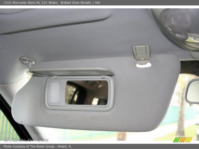 Brilliant Silver Metallic / Ash 2002 Mercedes-Benz ML 320 4Matic