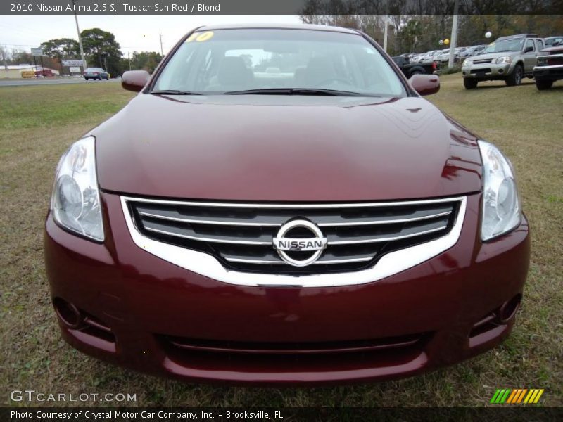 Tuscan Sun Red / Blond 2010 Nissan Altima 2.5 S