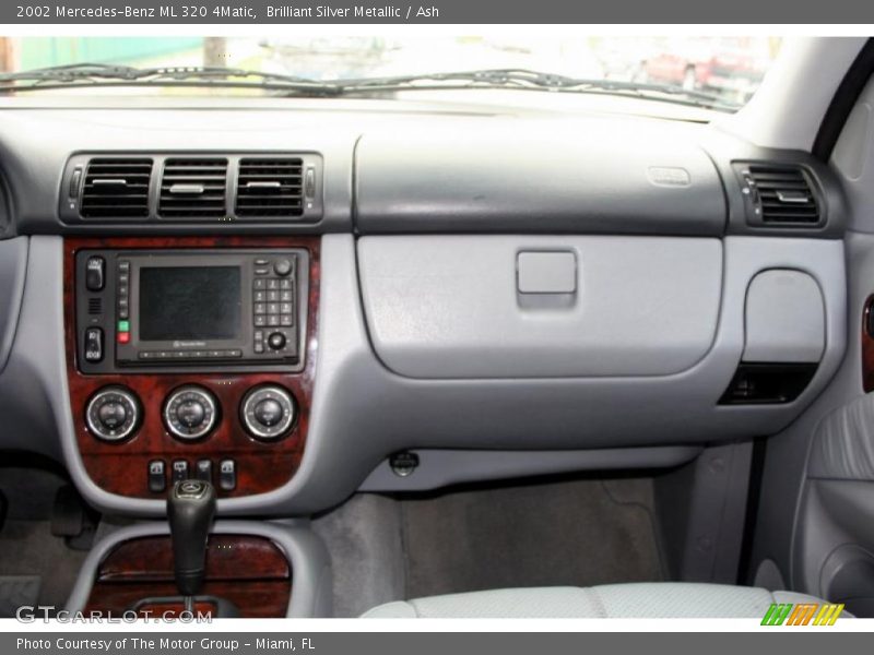 Brilliant Silver Metallic / Ash 2002 Mercedes-Benz ML 320 4Matic