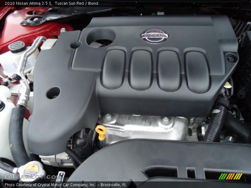 Tuscan Sun Red / Blond 2010 Nissan Altima 2.5 S