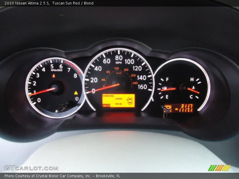 Tuscan Sun Red / Blond 2010 Nissan Altima 2.5 S