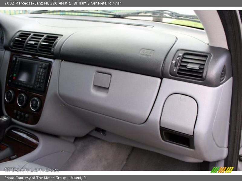Brilliant Silver Metallic / Ash 2002 Mercedes-Benz ML 320 4Matic