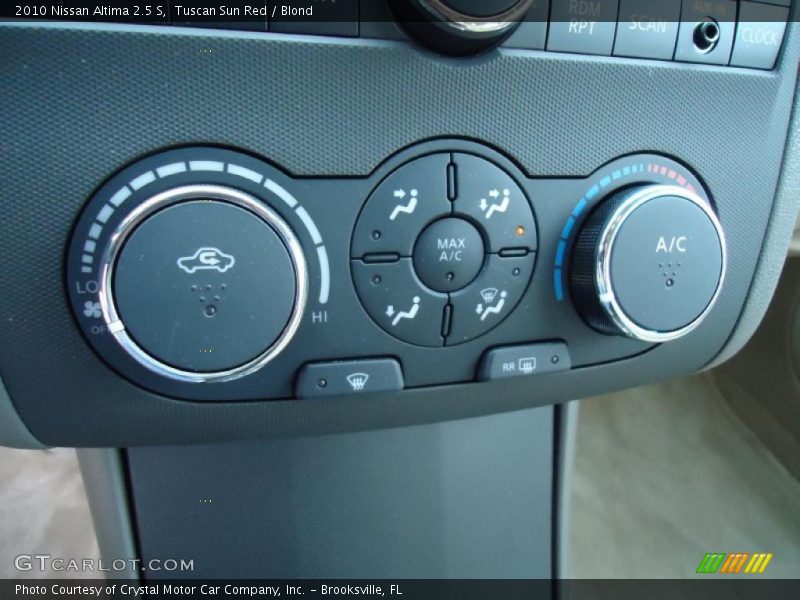 Tuscan Sun Red / Blond 2010 Nissan Altima 2.5 S