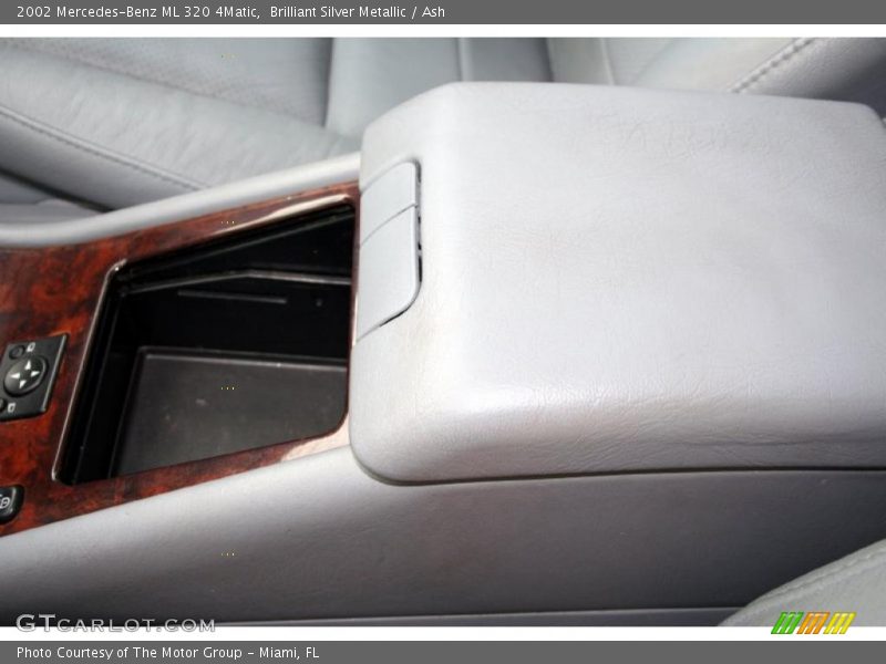 Brilliant Silver Metallic / Ash 2002 Mercedes-Benz ML 320 4Matic