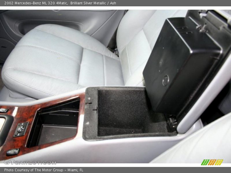 Brilliant Silver Metallic / Ash 2002 Mercedes-Benz ML 320 4Matic