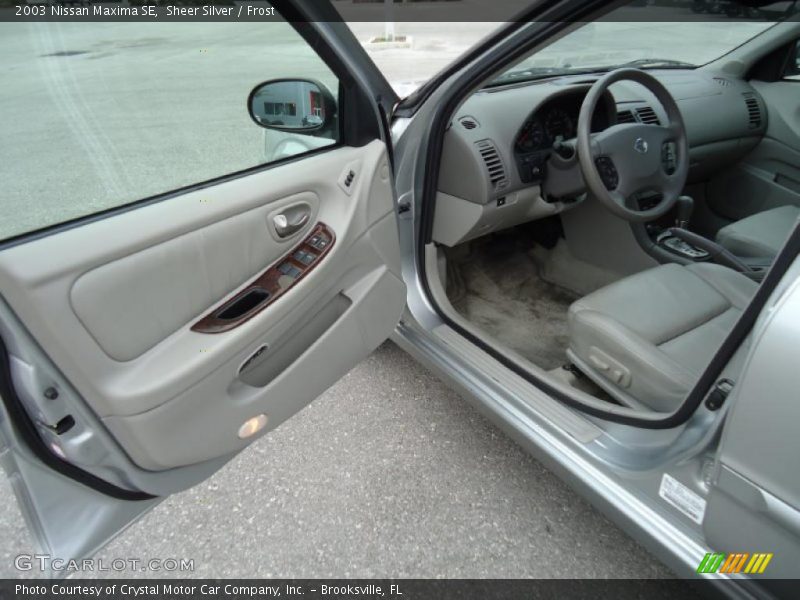 Sheer Silver / Frost 2003 Nissan Maxima SE