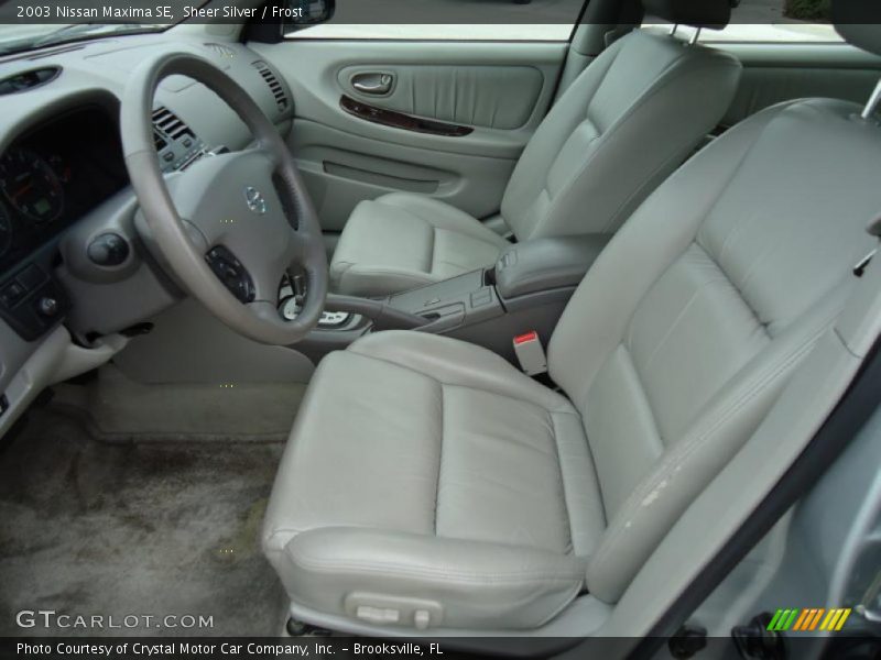 Sheer Silver / Frost 2003 Nissan Maxima SE