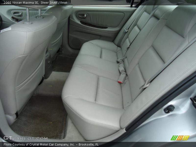 Sheer Silver / Frost 2003 Nissan Maxima SE