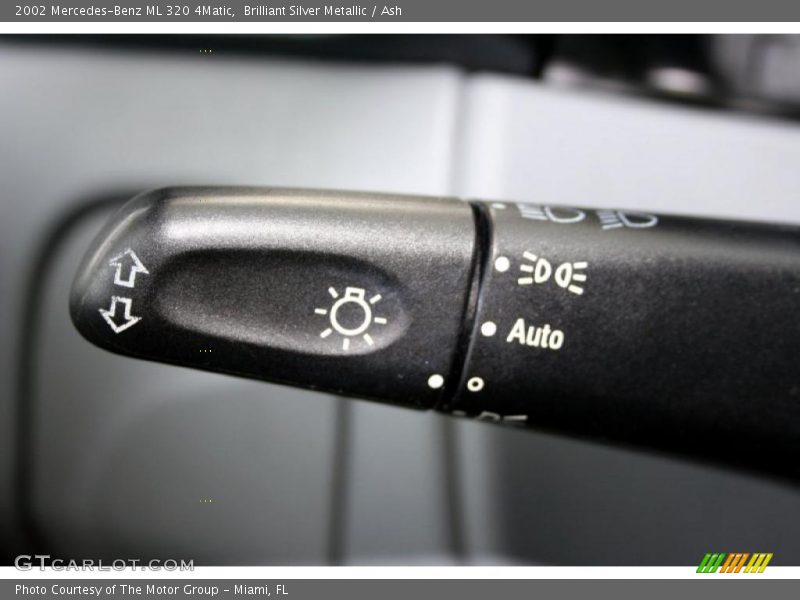 Brilliant Silver Metallic / Ash 2002 Mercedes-Benz ML 320 4Matic