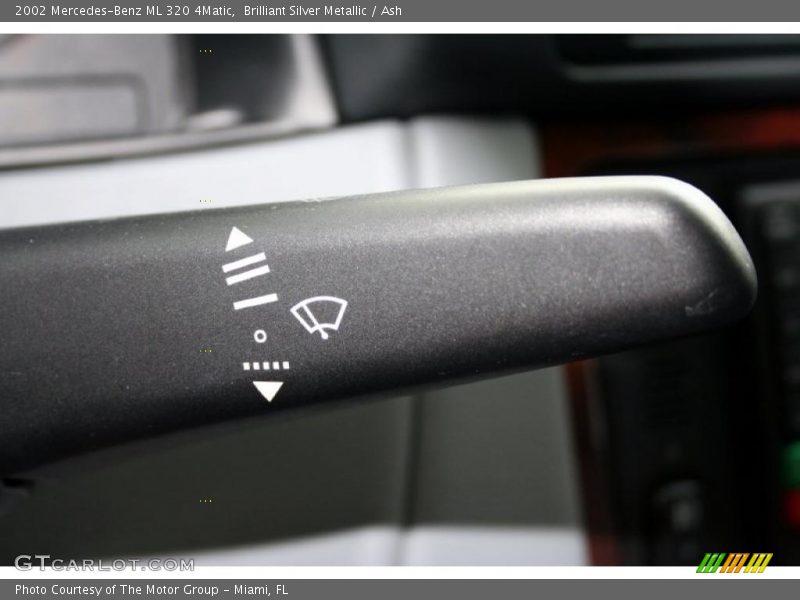 Brilliant Silver Metallic / Ash 2002 Mercedes-Benz ML 320 4Matic