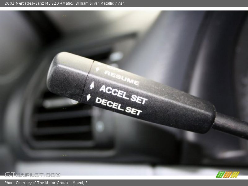 Brilliant Silver Metallic / Ash 2002 Mercedes-Benz ML 320 4Matic