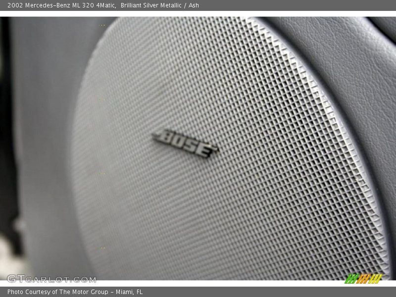 Brilliant Silver Metallic / Ash 2002 Mercedes-Benz ML 320 4Matic