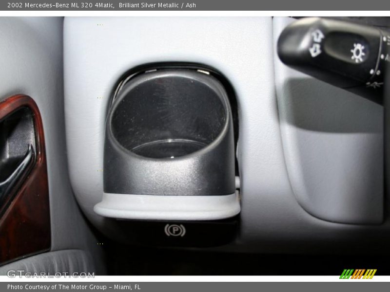 Brilliant Silver Metallic / Ash 2002 Mercedes-Benz ML 320 4Matic