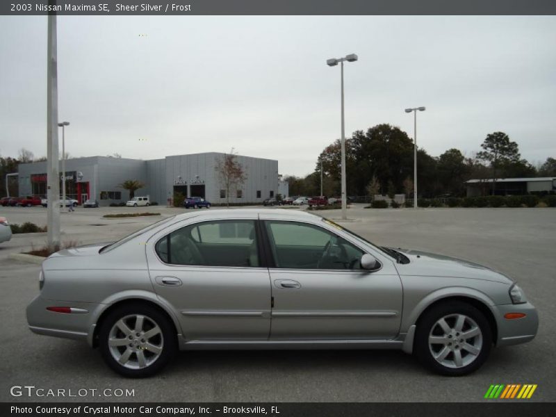 Sheer Silver / Frost 2003 Nissan Maxima SE