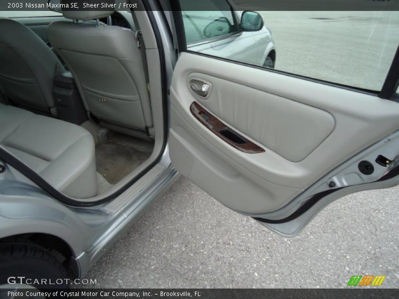 Sheer Silver / Frost 2003 Nissan Maxima SE