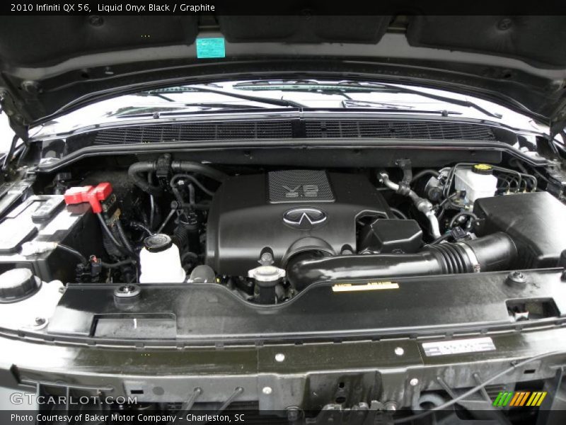  2010 QX 56 Engine - 5.6 Liter DOHC 32-Valve V8