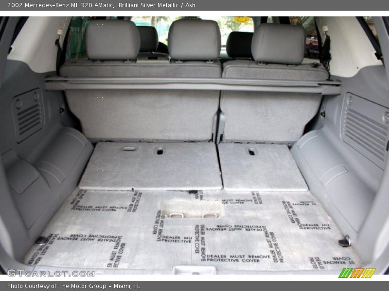 Brilliant Silver Metallic / Ash 2002 Mercedes-Benz ML 320 4Matic